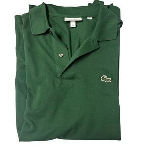 Lacoste Men's Polo in Rich Green Short Sleeve Classic Fit Sz XXL